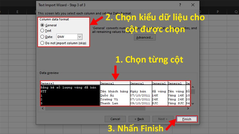 Cách sửa lỗi tiếng Việt khi mở file CSV trong Excel