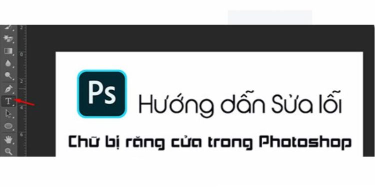 chữ bị răng cưa trong photoshop