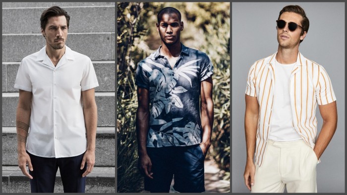 Áo sơ mi cổ trại hoặc cổ cuba mang đến cảm giác mới mẻ