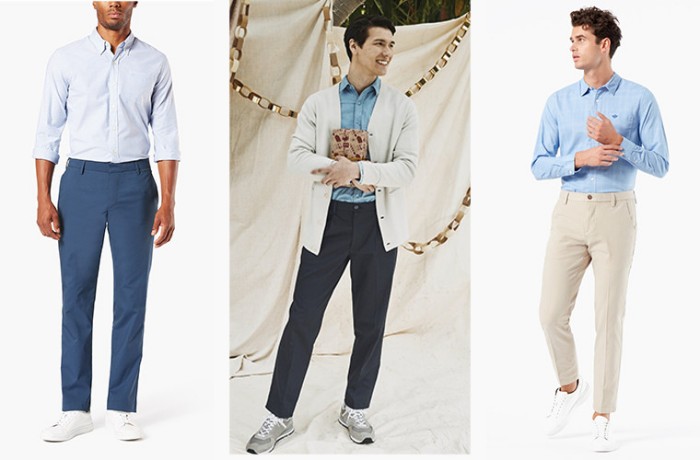 Áo blazer, áo sơ mi cổ mở hay áo polo là bạn đồng hành quen thuộc của phong cách business casua